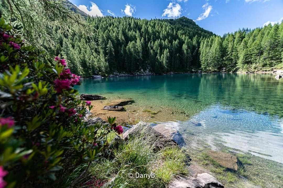 Mansarda Vista Lago A Campodolcino Bagian luar foto