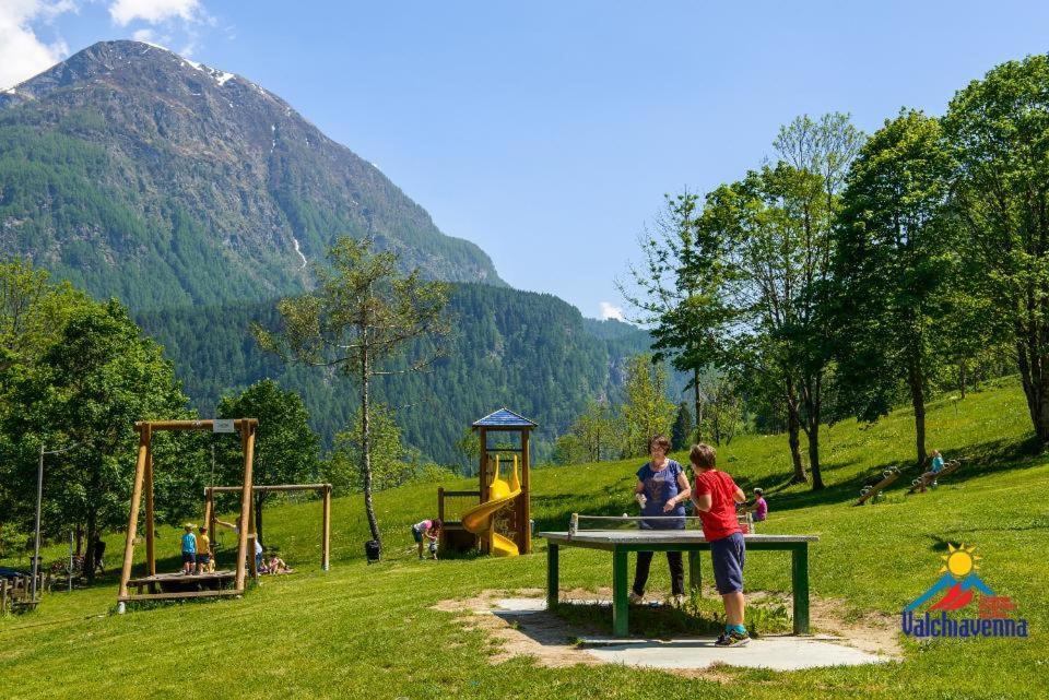 Mansarda Vista Lago A Campodolcino Bagian luar foto